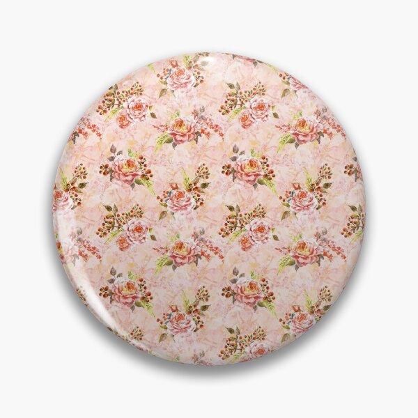Item preview, Floral Pattern with Traditional Pink Background designed and sold by LagoonsStudio.