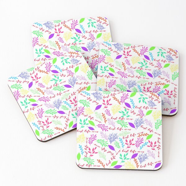 Item preview, Best Life Ever - White Rainbow Tropical designed and sold by Yesido.