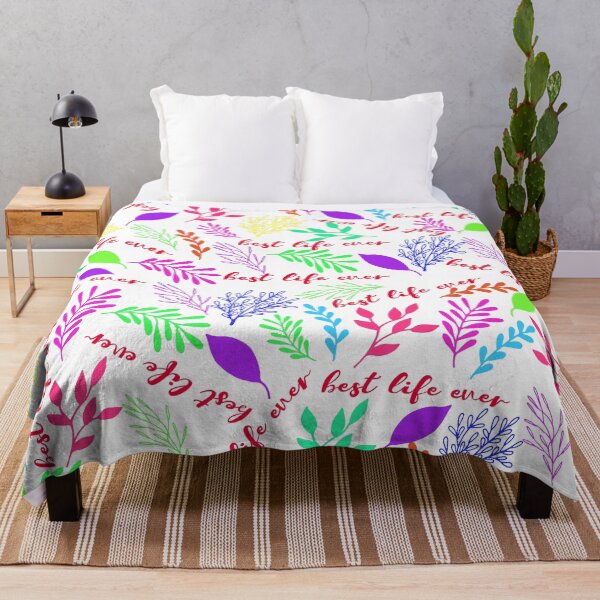 Item preview, Best Life Ever - White Rainbow Tropical designed and sold by Yesido.