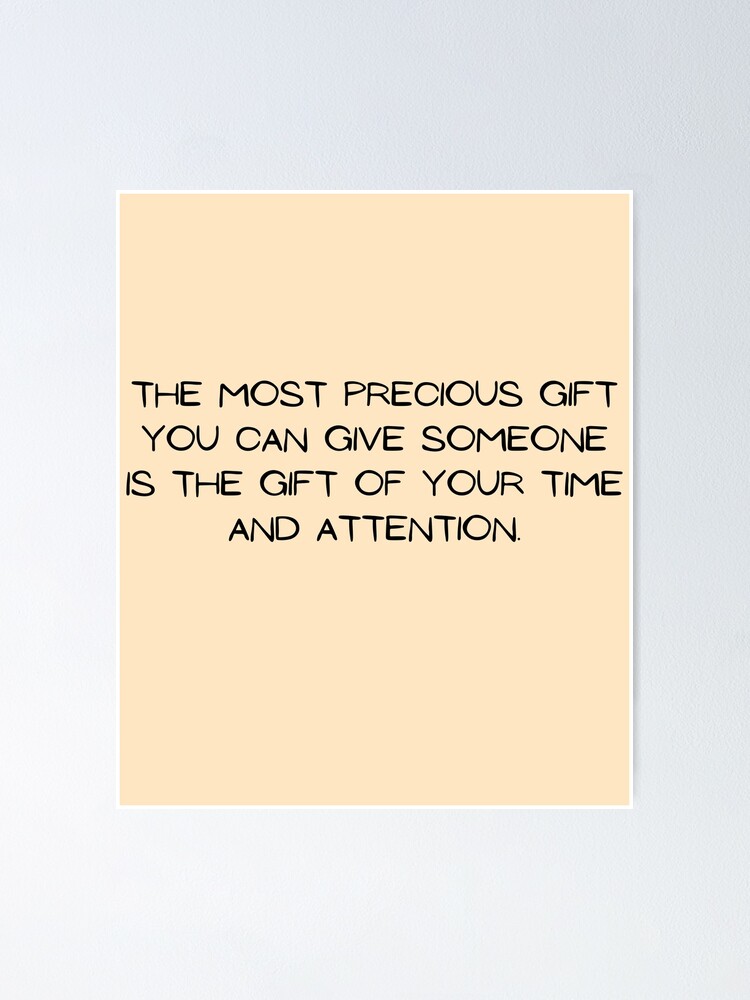 Give the Gift of Time