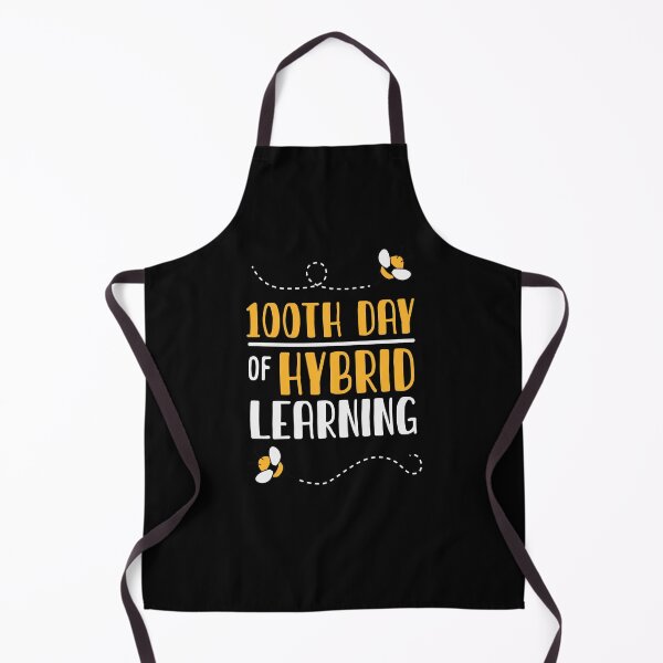 Item preview, 100th day of Hybrid Learning Happy 100th Day of School Gift designed and sold by mudrockdesign.