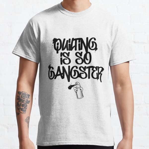 Item preview, Retro Quilting Is So Gangster Graffiti Art designed and sold by heocaca.