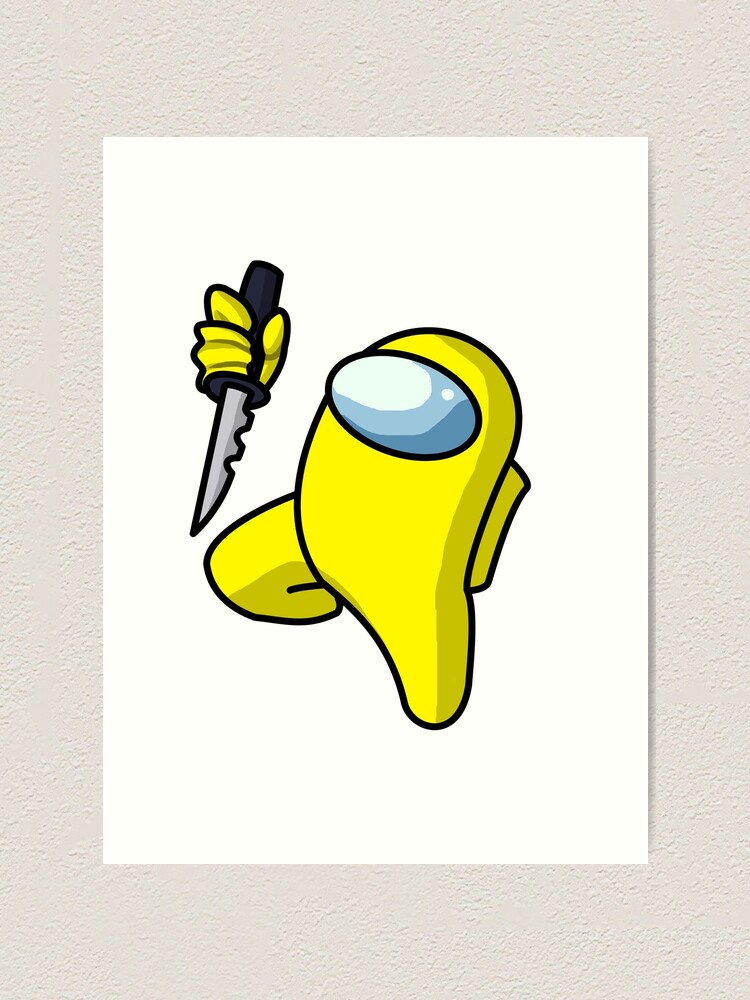Imposter Among Us Yellow Art Print By Ashiskayal Redbubble Imposter Among Us Yellow Art Print By Ashiskayal Redbubble