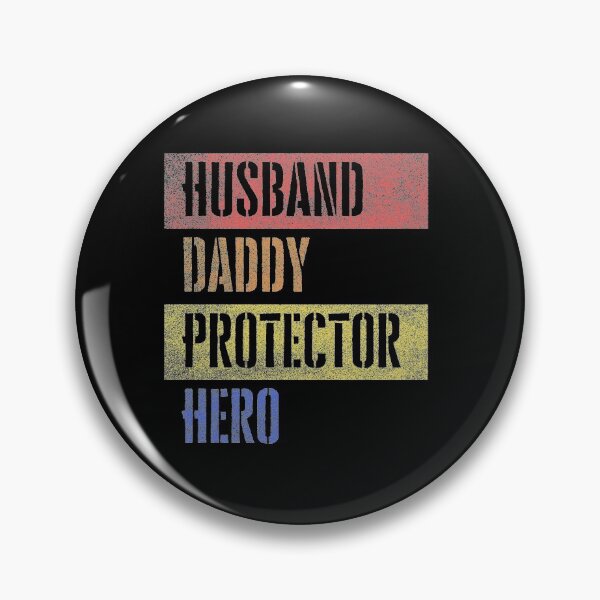 Item preview, Mens Husband Daddy Protector Hero T-Shirt Father's Day Gift Military Veteran designed and sold by WichitaClothing.