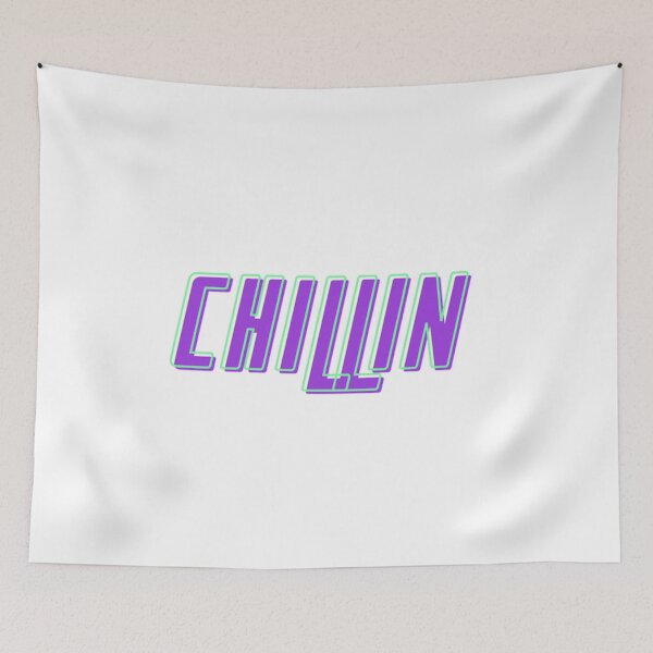 Item preview, CHILLLIN Modern Trendy Neon Vibe Style designed and sold by CalmNCool.
