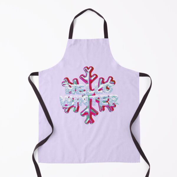 Item preview, “Hello Winter” Snowbank & Snowflake Fun - Wild Iridescent Pink designed and sold by PawsitiveMum.