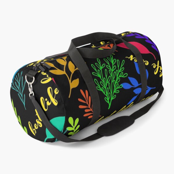 Item preview, Best Life Ever - Black with Rainbow Tropical designed and sold by Yesido.