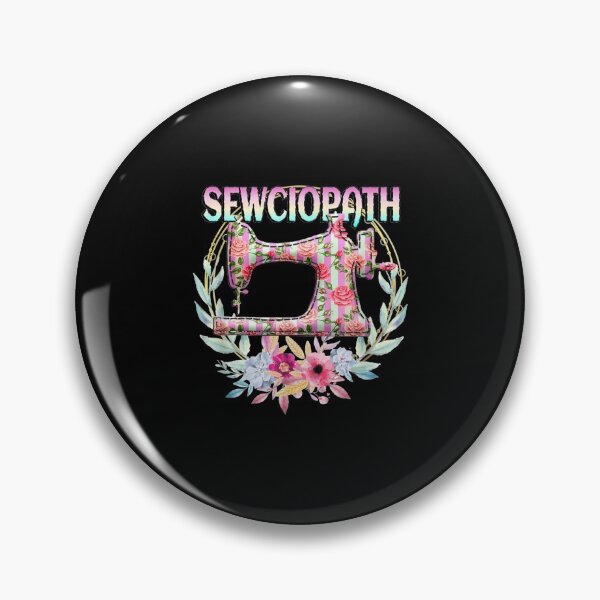 Item preview, Sewciopath Funny Quilting Sewing Seamstress designed and sold by heocaca.