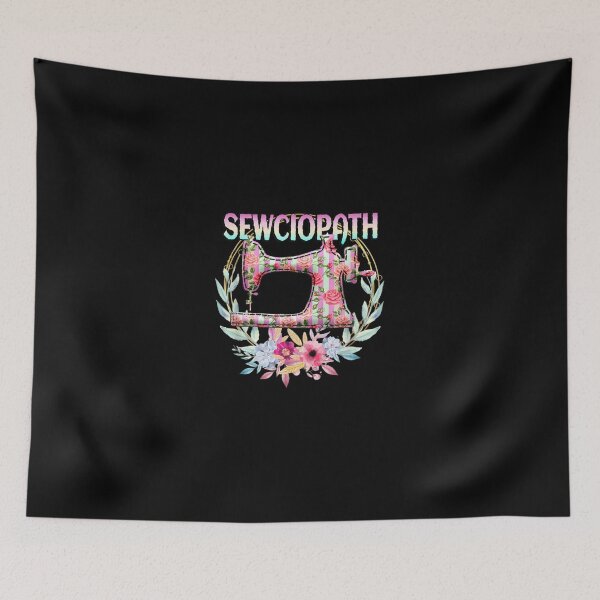 Item preview, Sewciopath Funny Quilting Sewing Seamstress designed and sold by heocaca.