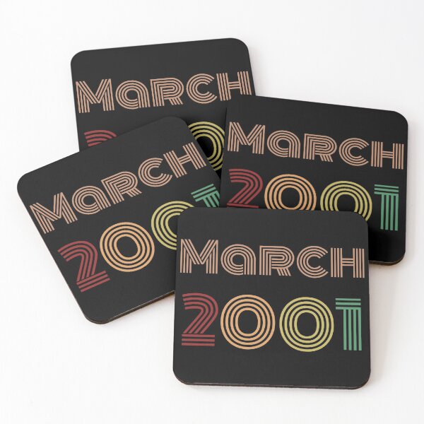 Item preview, March 2001 Design, Happy 20th Birthday. designed and sold by marosharaf.