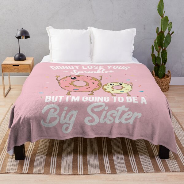 Item preview, I'm Going to be a Big Sister Pregnancy Announcement Reveal Donut Quote designed and sold by kiwi91.