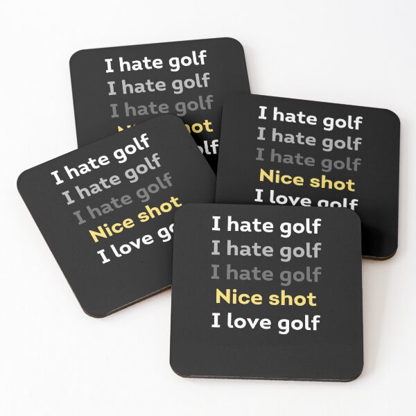 Item preview, Golfer I Hate Golf Nice Shot I Love Golf Golfing Lover Fan Funny Vintage Retro designed and sold by WichitaClothing.