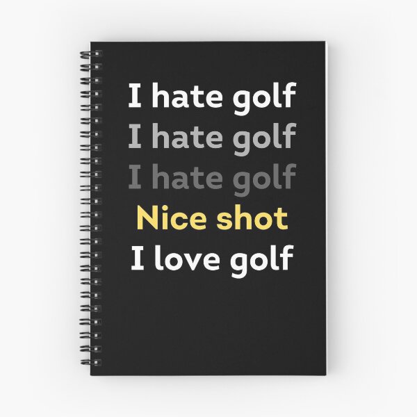 Item preview, Golfer I Hate Golf Nice Shot I Love Golf Golfing Lover Fan Funny Vintage Retro designed and sold by WichitaClothing.