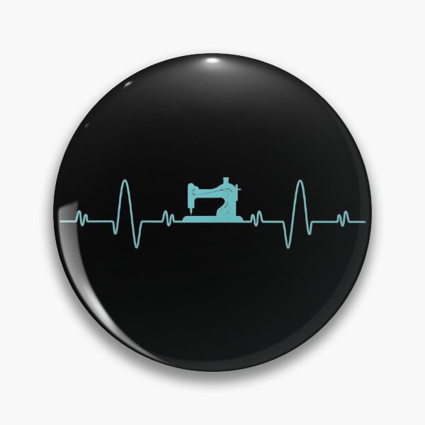 Item preview, Sewing Heartbeat Funny Sewers Gifts Quilters designed and sold by heocaca.