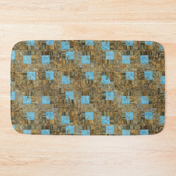 Item preview, Log Cabin With Turquoise designed and sold by Jean Gregory Evans.