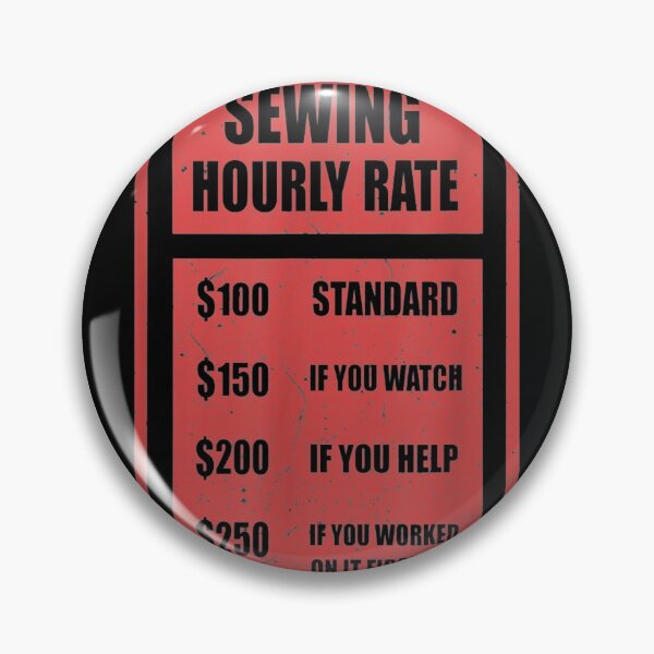 Item preview, Sewing Hourly Rate Sewing designed and sold by heocaca.