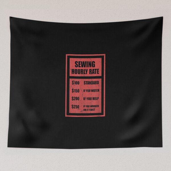 Item preview, Sewing Hourly Rate Sewing designed and sold by heocaca.