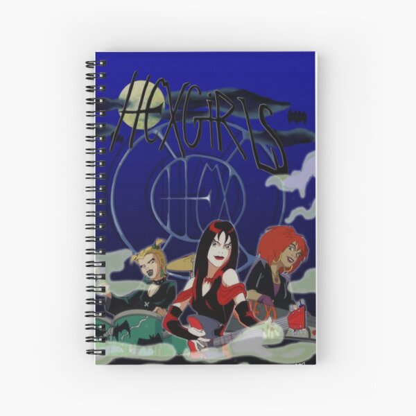 Filles hexagonales Cahier à spirale
