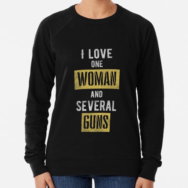 Item preview, Mens Pro Gun Lover I Love One Woman & Several Guns 2nd Amendment Dad Veteran Gift Art designed and sold by WichitaClothing.