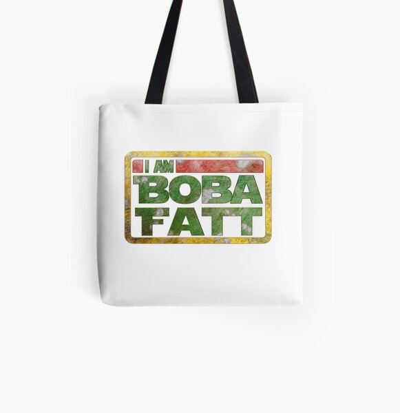 Boba Fatt rugged All Over Print Tote Bag