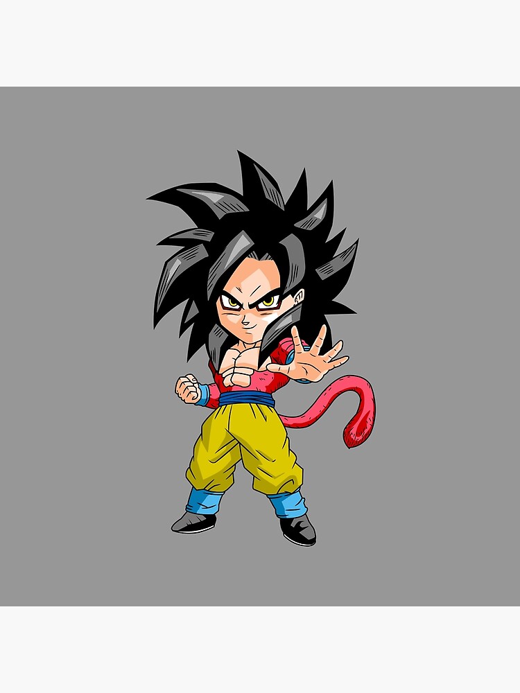 Goku SSj4 Caricature - Super Saiyan phase 4 - Dragon Ball GT