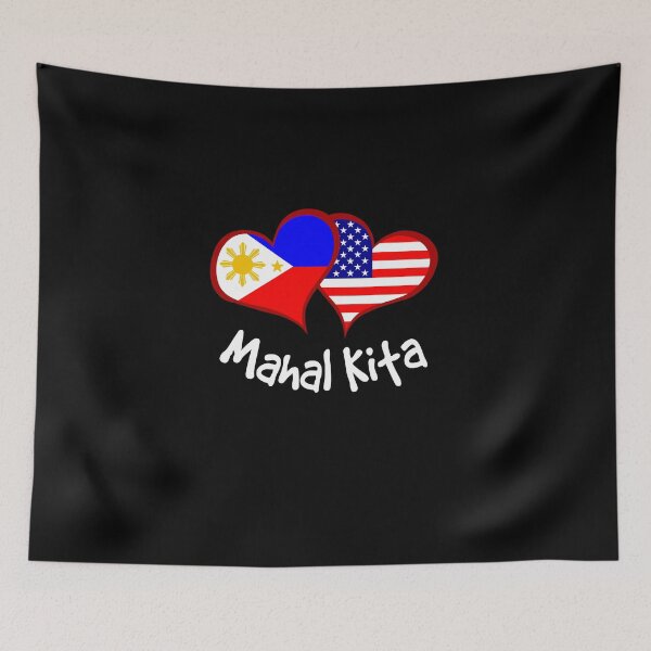 Item preview, mahal kita i love you philippine american philam designed and sold by PUNCH ME IN SHOP.