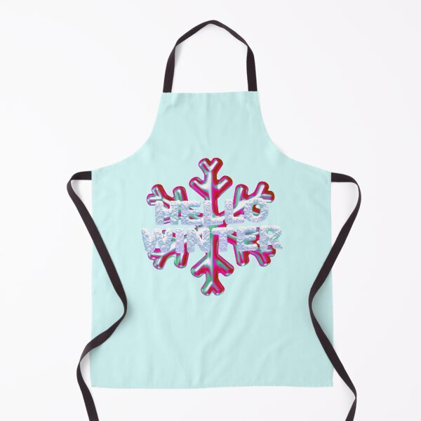 Item preview, “Hello Winter” Snow Fun - Wild Iridescent Pink on Accenting Sea Green designed and sold by PawsitiveMum.