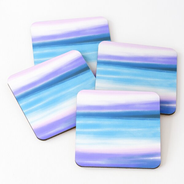 Item preview, Blue abstract landscape designed and sold by julie-karma.