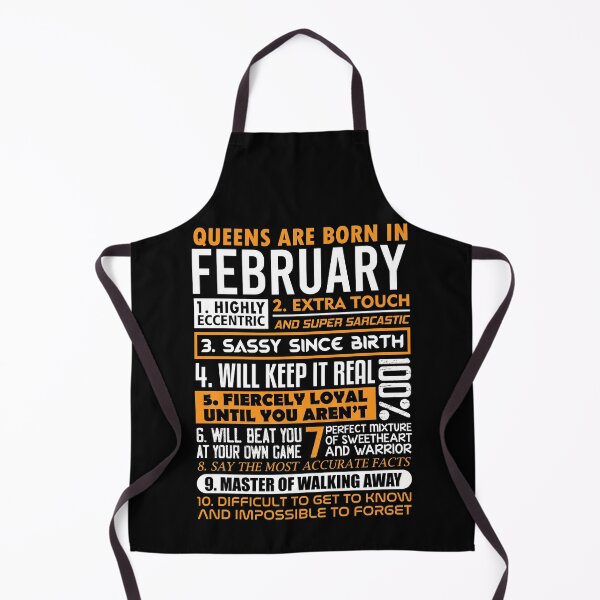 Item preview, Queens are Born in February designed and sold by WOW TeesAndThings.
