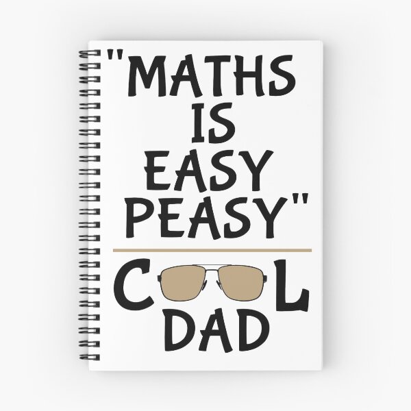 Item preview, Maths is easy peasy cool dad designed and sold by aktiveaddict.