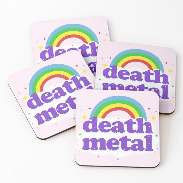 Item preview, death metal rainbow - cute hot topic design pastel goth designed and sold by cameronbaba.