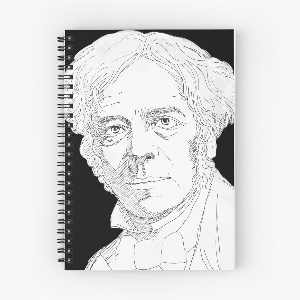 Item preview, Michael Faraday illustration designed and sold by KennyLucky.