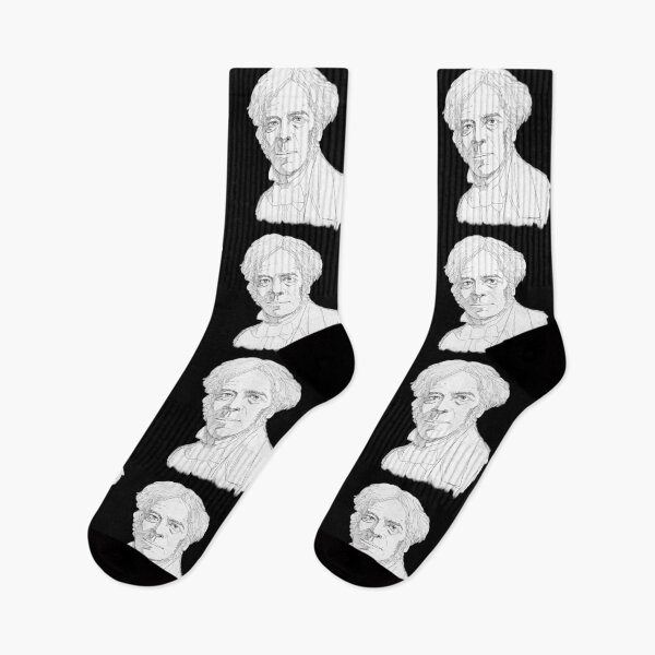 Item preview, Michael Faraday illustration designed and sold by KennyLucky.
