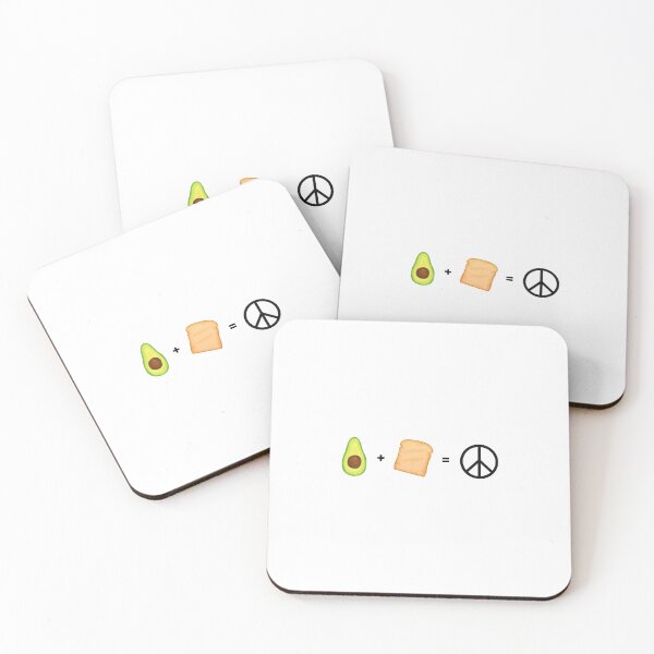 Item preview, Avocado + Toast = World Peace designed and sold by Marcus Wong.
