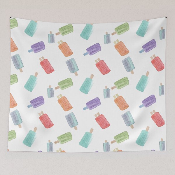Item preview, Water Color Popsicles  designed and sold by jesstesluk.