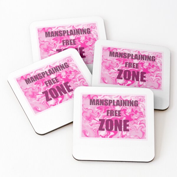 Item preview, Mansplaining free zone designed and sold by BrEEazydraws.
