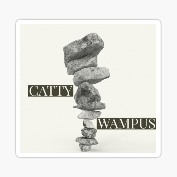 Catty Wampus Sticker