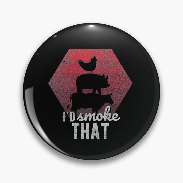Item preview, Id Smoke That Barbecue BBQ Meat Lover Vintage Retro Anti Vegan Vegetarian Shirt Gift Art designed and sold by WichitaClothing.