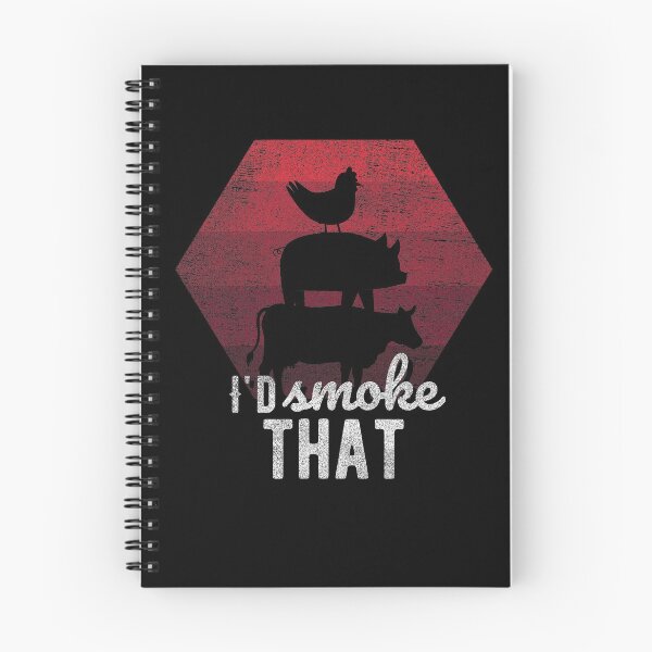 Item preview, Id Smoke That Barbecue BBQ Meat Lover Vintage Retro Anti Vegan Vegetarian Shirt Gift Art designed and sold by WichitaClothing.