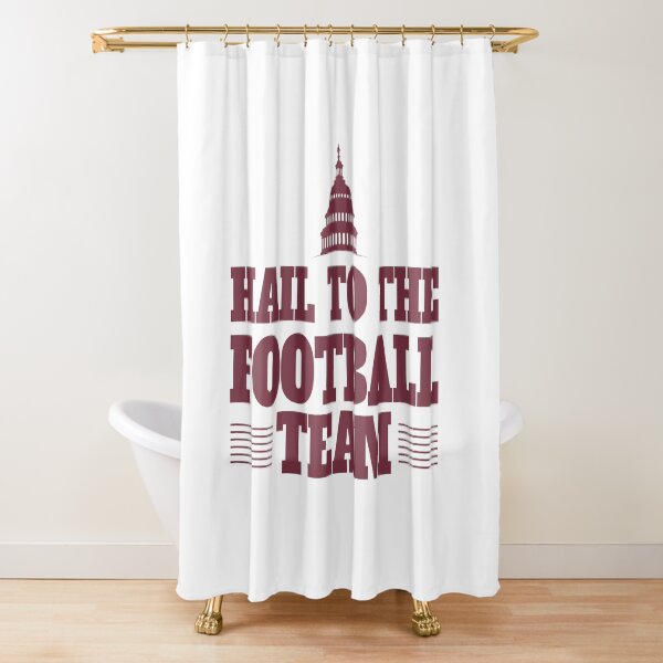 Hail To The Washington Football Team Shower Curtains Redbubble
