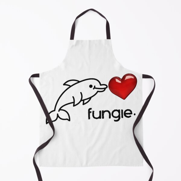 Item preview, Fungie the dolphin love heart designed and sold by Flirt-Teez.