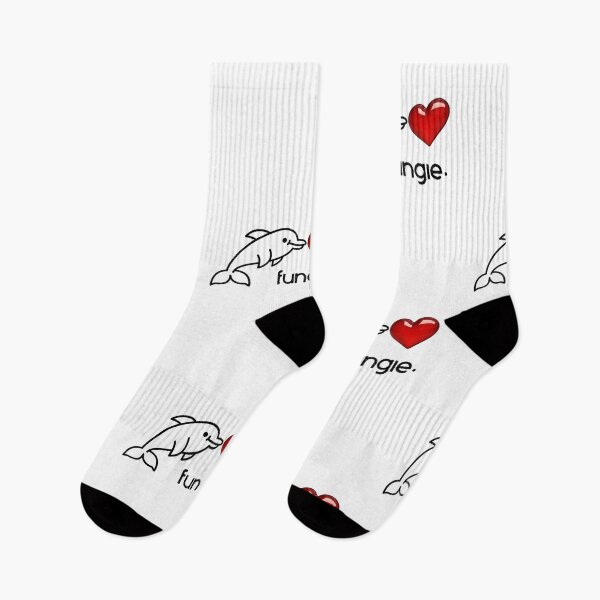 Item preview, Fungie  the dolphin love heart designed and sold by Flirt-Teez.