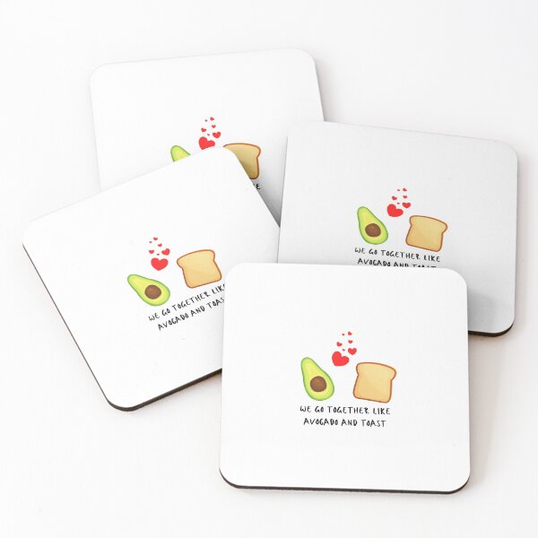 Item preview, We go together like avocado and toast designed and sold by Marcus Wong.