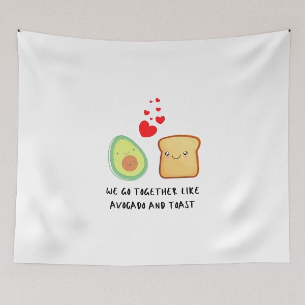 Item preview, We go together like avocado and toast designed and sold by Marcus Wong.