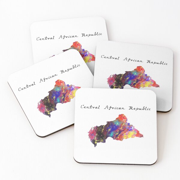 Item preview, Central African Republic Quote Art Design Inspirat designed and sold by vividpixelusa.