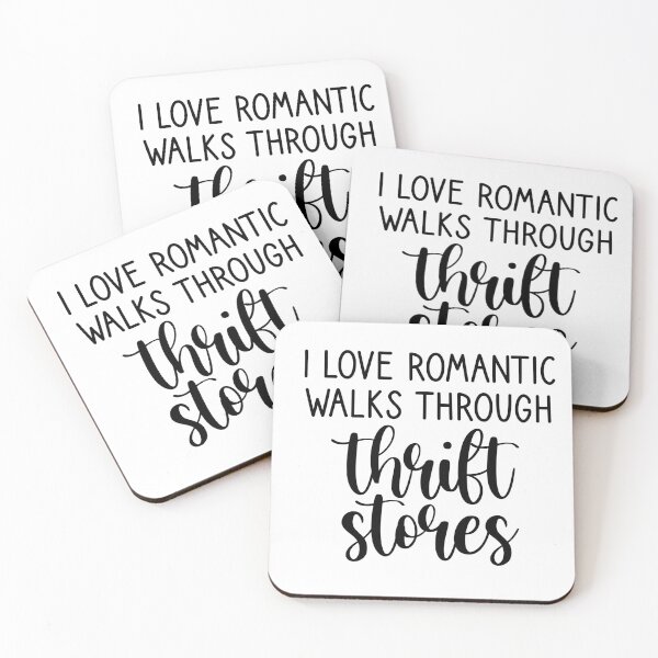 Item preview, I love romantic walks through thrift stores. designed and sold by Pr1ncessM.