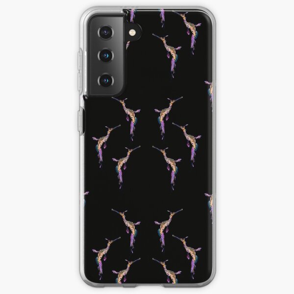 Fractal Seadragon on Repeat Samsung Galaxy Soft Case