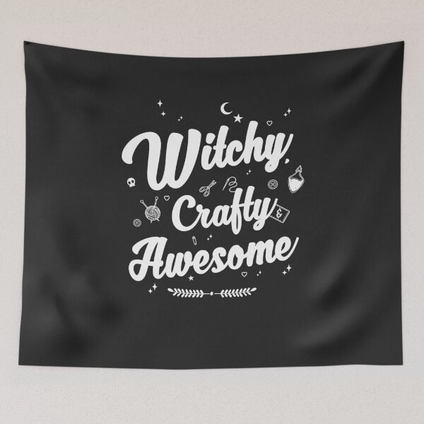 Item preview, Witch Stuff Hobby Crafting Witchy Crafty & Awesome designed and sold by hypemod.