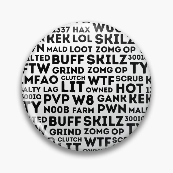 Item preview, Gamer Words Compilation designed and sold by ckylin.