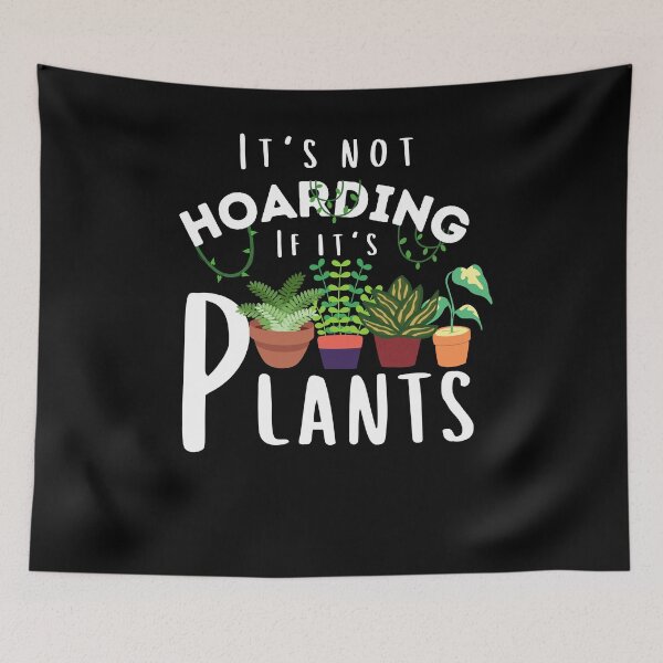 Item preview, Gardening Succulent It's Not Hoarding Plants Womens Gardener Funny Humor Vintage Retro Gift Art designed and sold by WichitaClothing.
